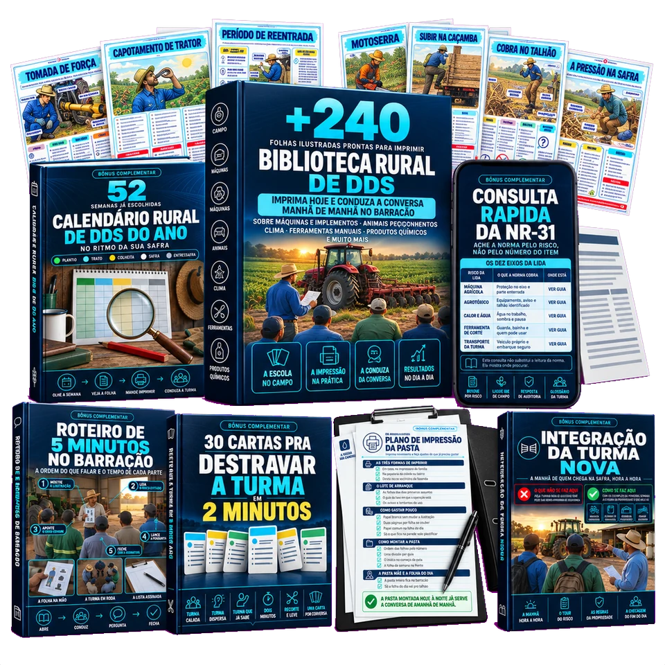 Plano completo, as folhas e os 6 bônus